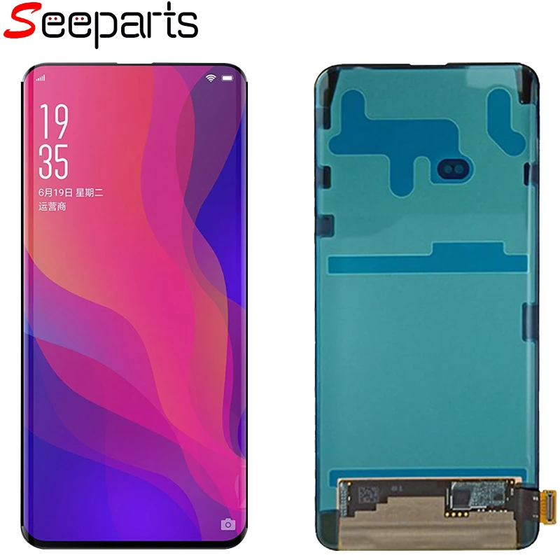 Проверенный рабочий Оригинальный ЖК дисплей OPPO Find X с сенсорной панелью