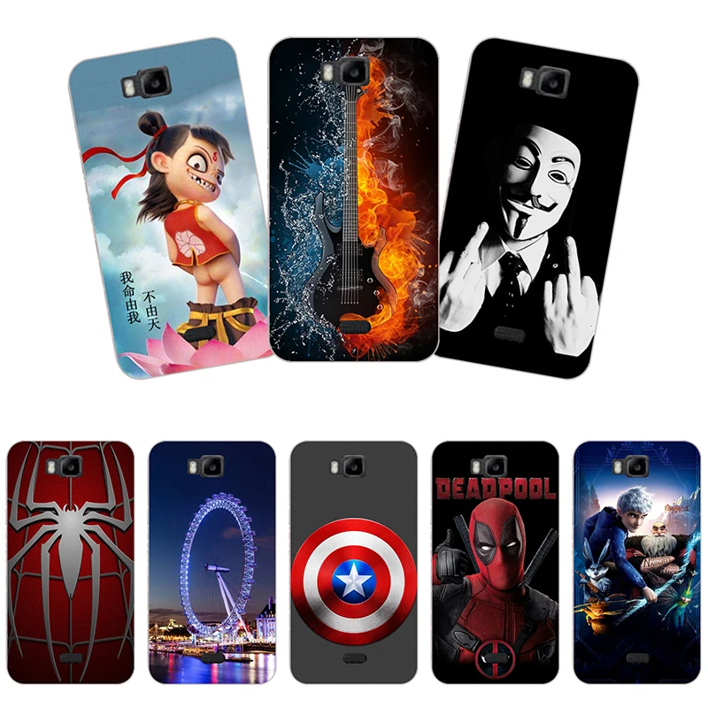 Coque чехол для huawei Ascend Y5C Y541-u02 G7 G8 мини GX8 G9 P6 Y635 Y625 G620s G621 Y360 Y336 Y3C чехол для телефона мягкий чехол с рисунком