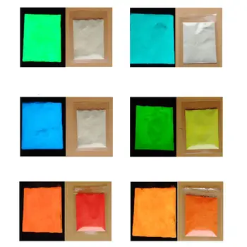 

14 Colors Acrylic Paint Glow in the Dark gold Glowing paint Luminous Pigment Flu