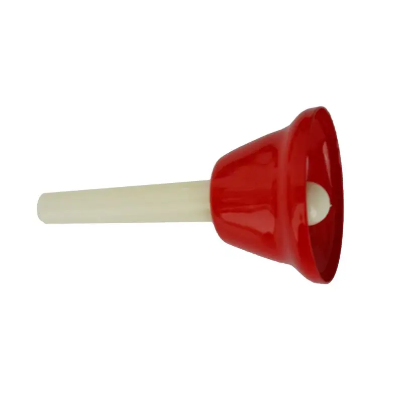 Handbell Hand Bell 8-Note Metal Colorful Kid Children Musical Toy Percussion Q6PB