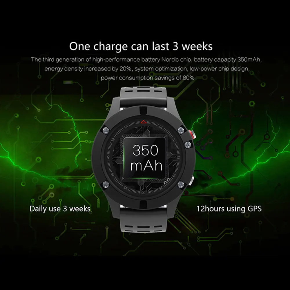 Cewaal № 1 F5 gps Смарт-часы высотомер барометр термометр Bluetooth 4,2 Smartwatch Носимых устройств для iOS Android телефон