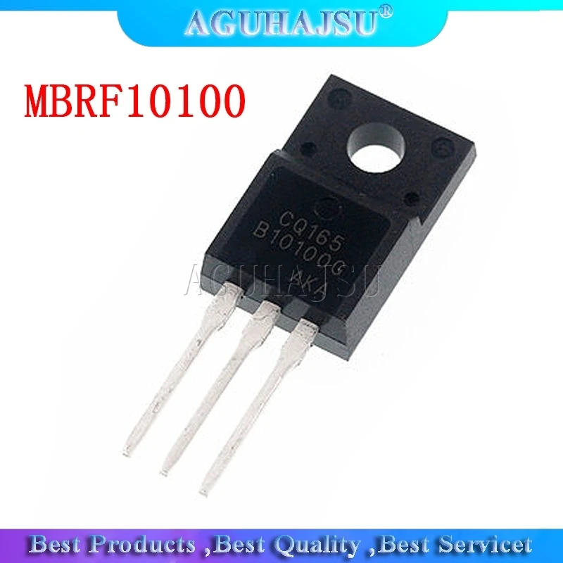 10 шт. MBRF10100 MBRF10200 MBRF20100 MBRF20200 LM317T IRF3205 транзистор TO-220F TO220F MBRF10100CT MBRF10200CT MBRF20100CT TO220 |