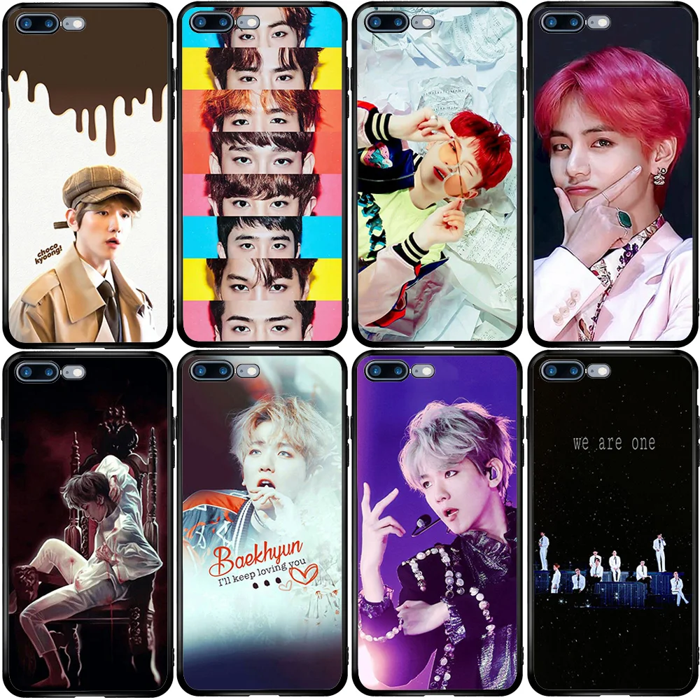 Phone Case for iPhone 5 5s SE 2020 6 6S 7 8 XS XR 11 12 Oneplus 3 5T 6T 7T Pro Max Plus Baekhyun Exo Kpop | Мобильные телефоны и