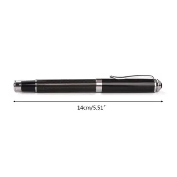 

Carbon Fiber Signature Gel Ballpoint Pen Black Ink Business Writing Stationery DXAB