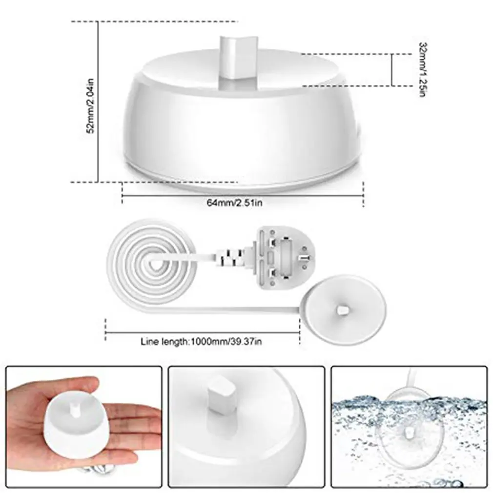 Replacement Electric Toothbrush Charger Model 3757 110-240V Suitable For Braun Oral-b D17 OC18 Toothbrush Charging Cradle Replacement Electric Toothbrush Charger Model 3757 110-240V Suitable For Braun Oral-b D17 OC18 Toothbrush Charging Cradle