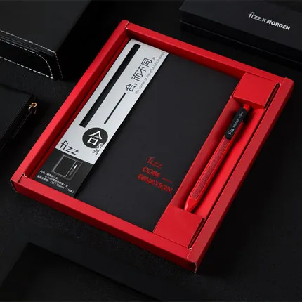 Xiaomi Youpin Fizz Офис Бизнес твердая поверхность ноутбук набор для студентов офис бизнес-блокнот костюм ручка подарок