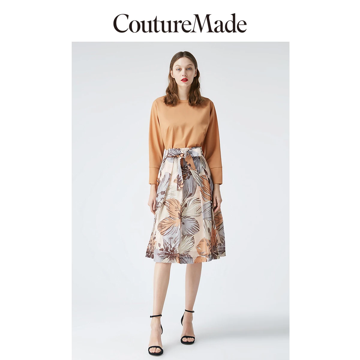 Женская шифоновая блузка с круглым вырезом и открытыми плечами Vero Moda CoutureMade |