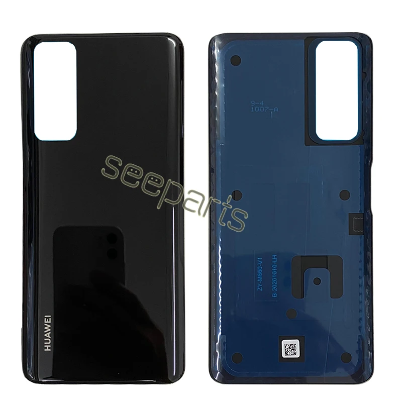 For Huawei P Smart 2021 Back Battery Cover Rear Door Housing Case Replacement For Huawei Y7A PPA-LX2 LX3 Battery Cover steel frame mobile phones