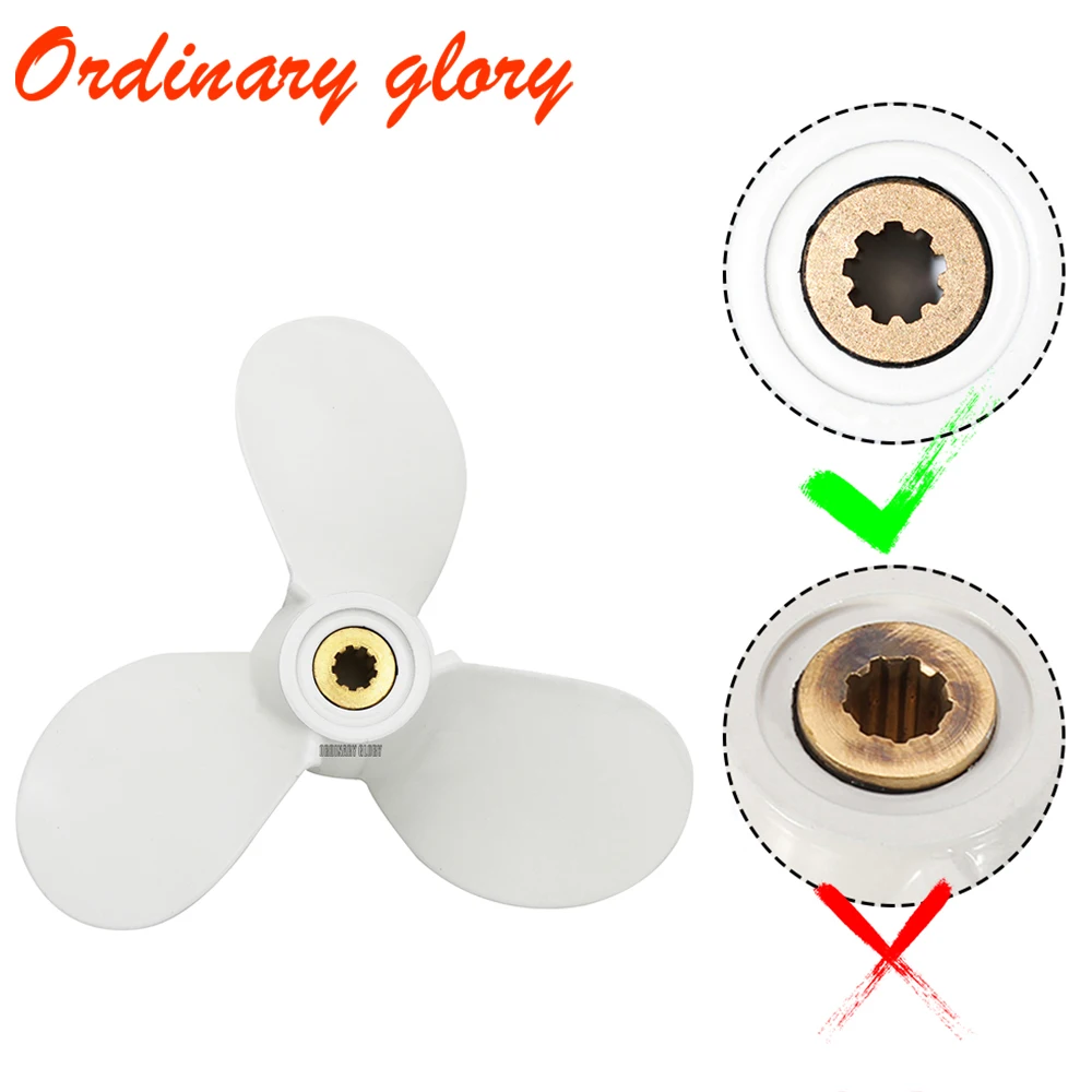 Boat Engine Propeller For Yamaha Outboard Engine 7 1 2x 7 ba 6e0 45943 