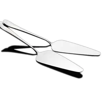 

Stainless Steel Cake Pizza Cheese Shovel Knife Kitchen Baking Tool Ice Cream Food Serving Turner Divider Bakeware