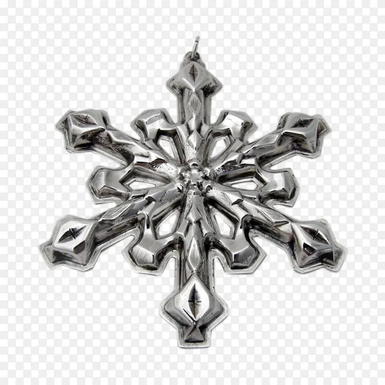 圣诞装饰雪花银片-雪花png图片素材免费下载_图片编号2119573-png素材