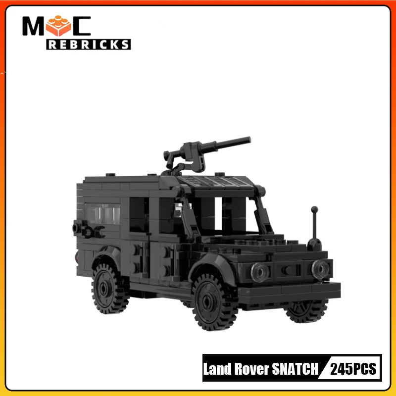 

Military Series Off road armored vehicle guard Car MOC Building Block Loadable Soldiers SWAT Cars Children's Toy gifts