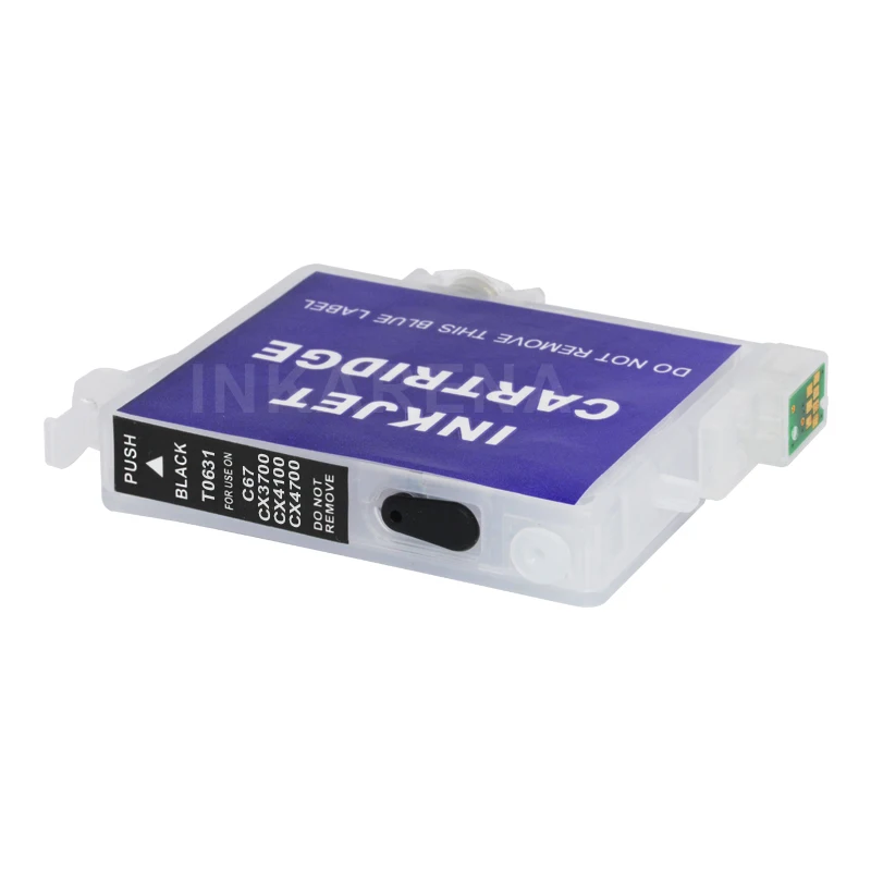 Пустой пополняемый картридж T0631 для струйного принтера Epson Stylus C67 C87 C87PE CX4100 CX4700 CX3700