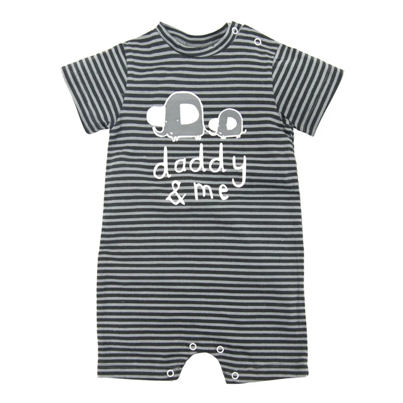 cartoon infant baby clothes cotton short sleeve summer girls boys rompers toddler infant 0-12months newborn baby clothes - Цвет: PY1190