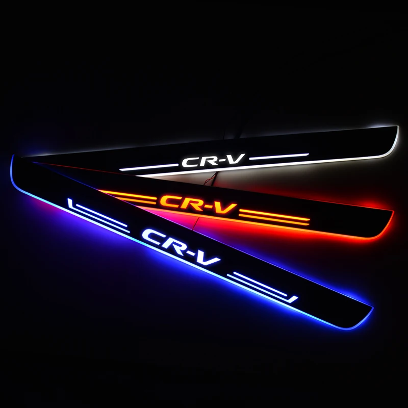 Светодиодный порог двери для Honda CRV CR-V III RE _ 2006 пороговый автомобильный светильник