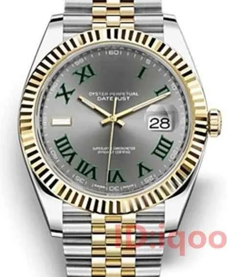 41 мм автоматические Роскошные брендовые механические темные часы datejust JUBILEE браслет мужские дизайнерские наручные часы спортивные мужские часы - Цвет: 1