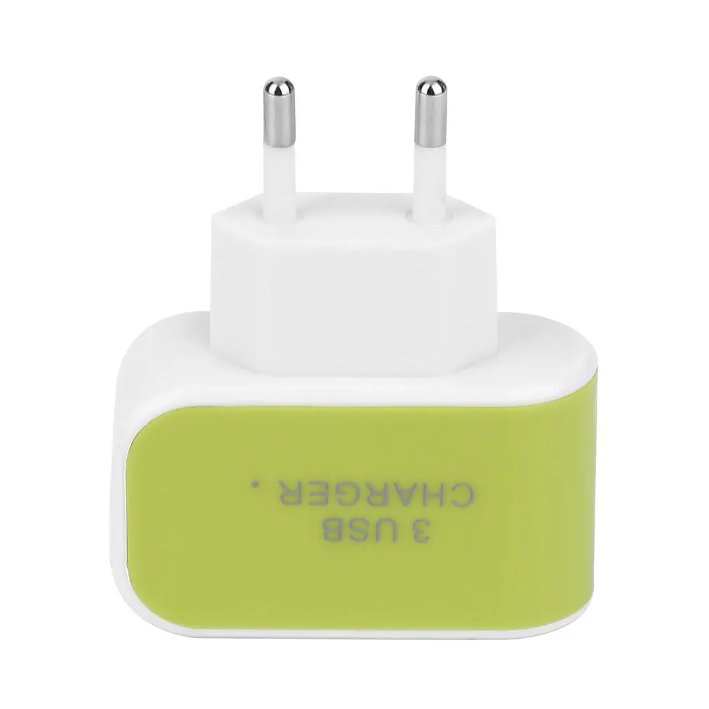 Тройной USB 3 порта Стены Дома Путешествия AC зарядное устройство адаптер 3.1A ЕС для IPhone 5 6 для samsung Galaxy S3 S4 S5 для LG G3 G4