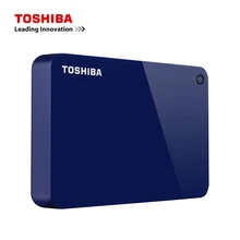 Toshiba Canvio Advance 1 ТБ портативный внешний жесткий диск USB 3,0, красный(HDTC910XR3AA