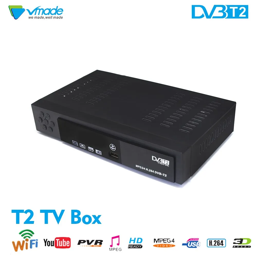 DVB T2 приемник HD цифровой телевизор H.264 MPEG 4 Поддержка телетекста/подзаголовка/язык