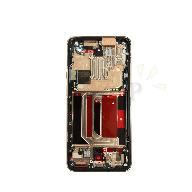 AMOLED для Oneplus 7 Pro ЖК-дисплей кодирующий преобразователь сенсорного экрана в сборе с рамкой для 1+ 7 Pro ЖК-экран Замена 6,67"