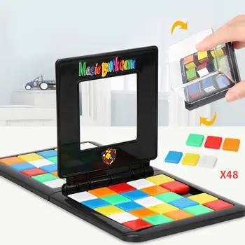 

Children's Educational Double Intelligence Colorful Battle Parent-child Interactive Cube Game Toys