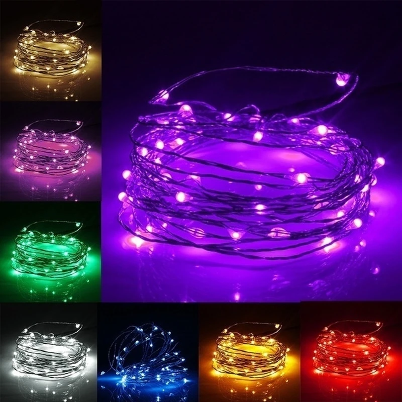 USB Led String Fairy Lights for Wedding Christmas Party Holiday  Garden Decoration hanging fairy lights