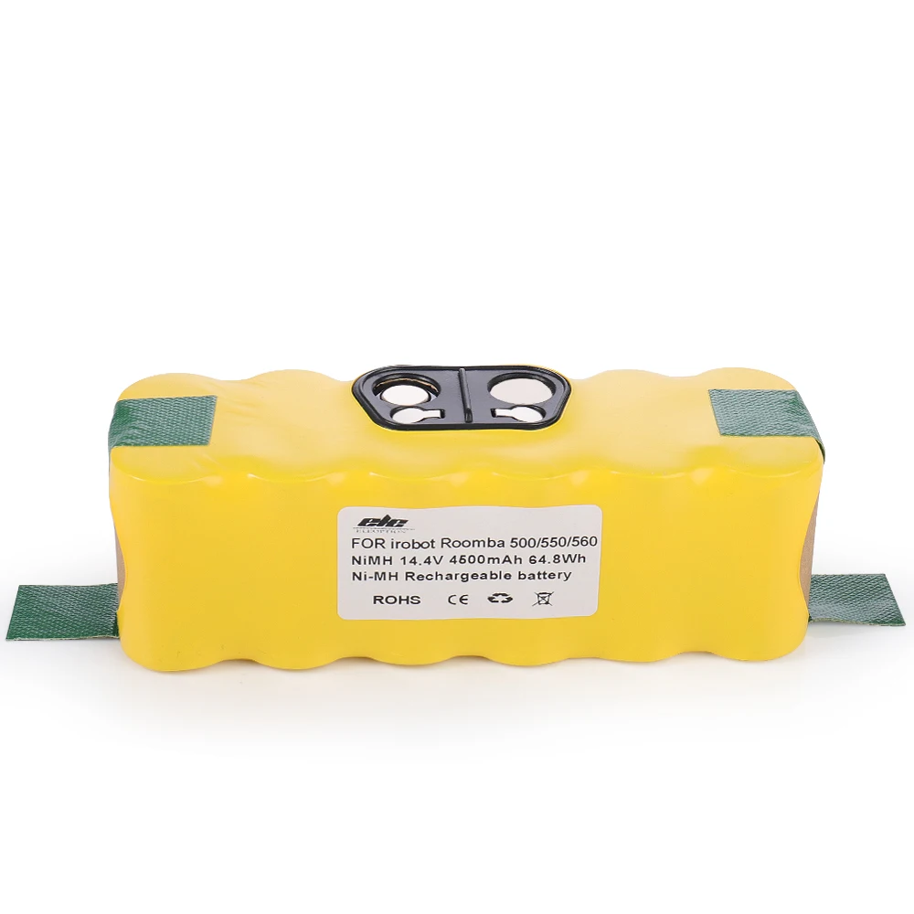 Kaufen ELEOPTION Hohe Kapazität 4500mAh 14,4 V Batterie Für iRobot Roomba Staubsauger 500 530 540 550 620 600 650 700 780 790 870   4.0ah