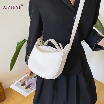 

Female Leather Solid Color Chain Handbag Retro Casual Women Totes Shoulder Bags Fashion Exquisite Shopping Bag