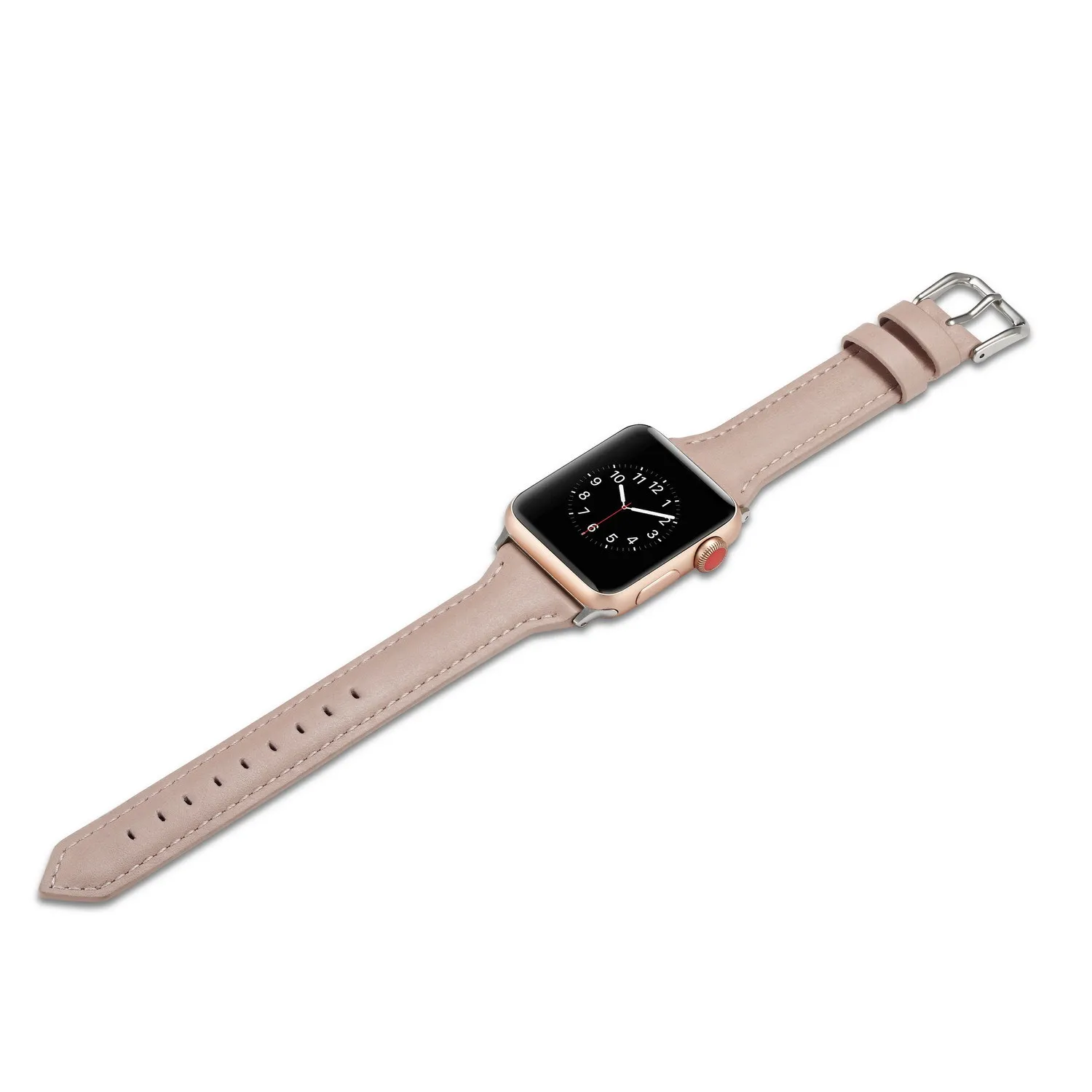 Ремешок из натуральной кожи для часов Iphone Watch 4 44 42 мм I Watch браслеты 40 38 мм ремешки для умных часов для Apple Watch 3/2/1