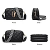 FOXER Female Square Crossbody Bag Three-tier Large Capacity Design Shoulder Bag Knitted Shoulder Straps Women Small Flap Bag ► Photo 2/6