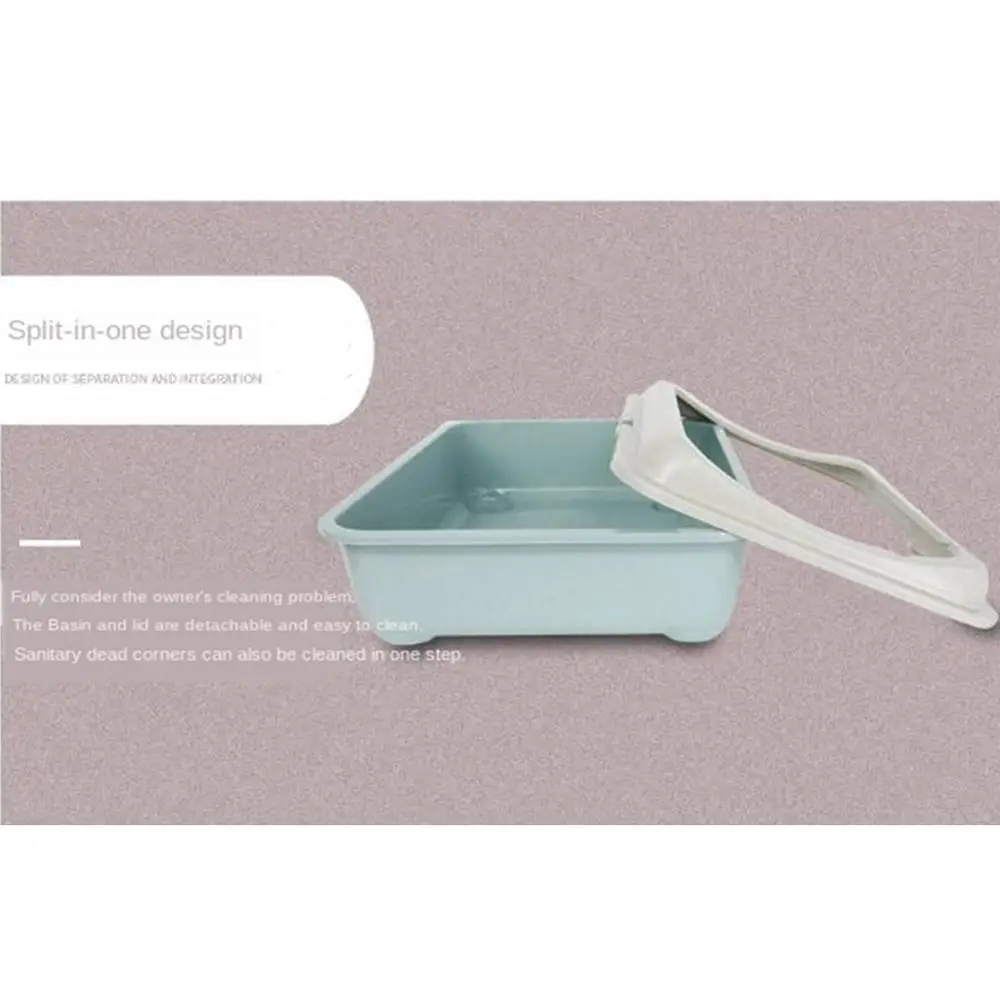 1PC Random Color Toilet Bedpan Cat Litter Box Cat Tray Toilet Supply Teddy Anti-Splash Toilet Puppy Indoor Home Plastic Sandbox 1PC Random Color Toilet Bedpan Cat Litter Box Cat Tray Toilet Supply Teddy Anti-Splash Toilet Puppy Indoor Home Plastic Sandbox