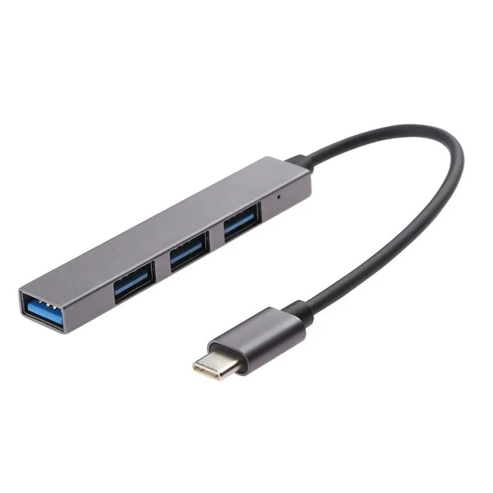 Usb type-C адаптер 4 в 1 конвертер сплиттер Многофункциональный USB 3,1 концентратор аксессуары для электроники