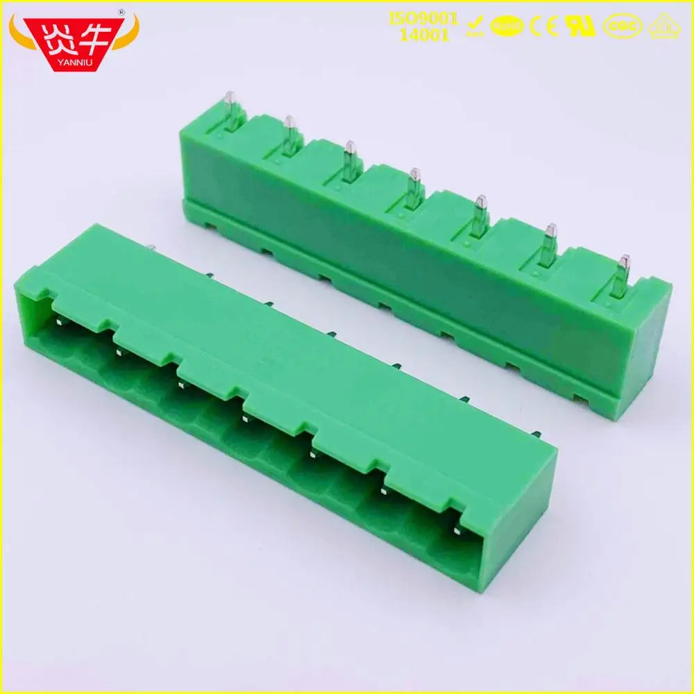 2EDGVC-7.62-7P KF2EDGVC 7,62 2P~ 12P разъем PCB вставной TEMINAL блок 2EDGVC 7,62 мм 2PIN~ 12PIN GMSTBVA 2,5G 1766770 PHOENIX контакт - Color: 2EDGVC-7.62-7P