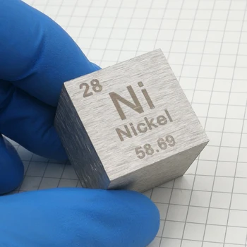 

Surwish 25.4 X 25.4 X 25.4mm (Ni≥99.5%) Wiredrawing Nickel Cube Ni Periodic Table Of Elements Cube New 2019