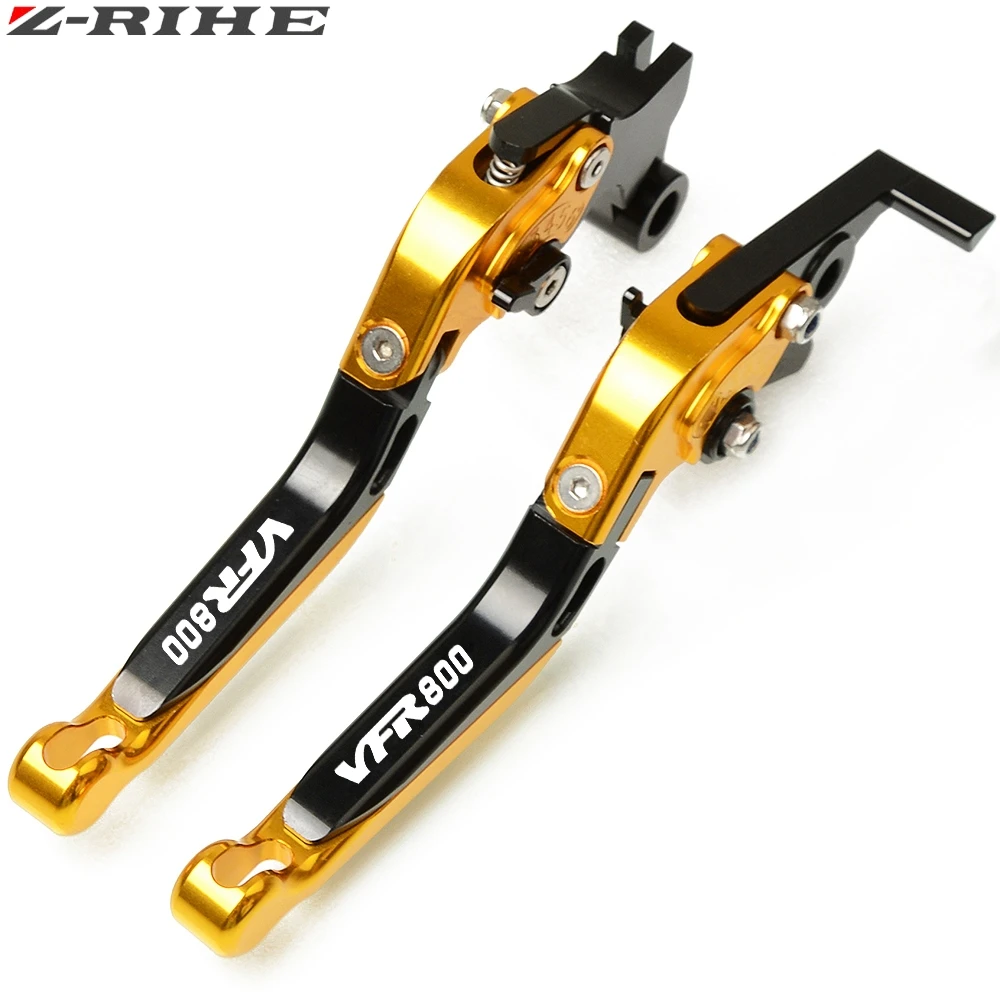 For Honda VFR 800 F VFR800 F 2002 2003 2004 2005 2006 2007- Motorcycle Accessories handle CNC Brake Clutch Levers - Цвет: BKGLBKGL