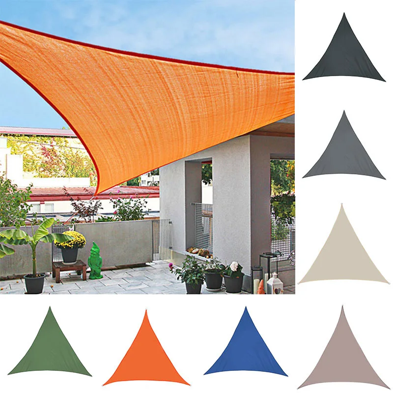 

Triangle Shade Sail Shade Cloth Sunscreen Garden Swimming Pool Outdoor Courtyard Oxford cloth Waterproof Durability Multicolor
