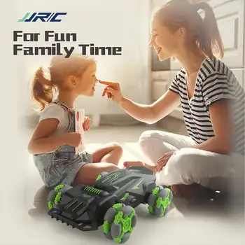 

JJRC Q80 2.4G 10km/h High Speed 360 Rotation Anti-collision Tire Remote Control Car RC Stunt Car Drift Outdoor Kids Gift