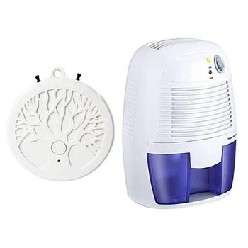 

Negative Ion Air Purifier Hanging Neck Purifier Necklace,White & Mini Dehumidifier USB Air Dryer Electric Cooling