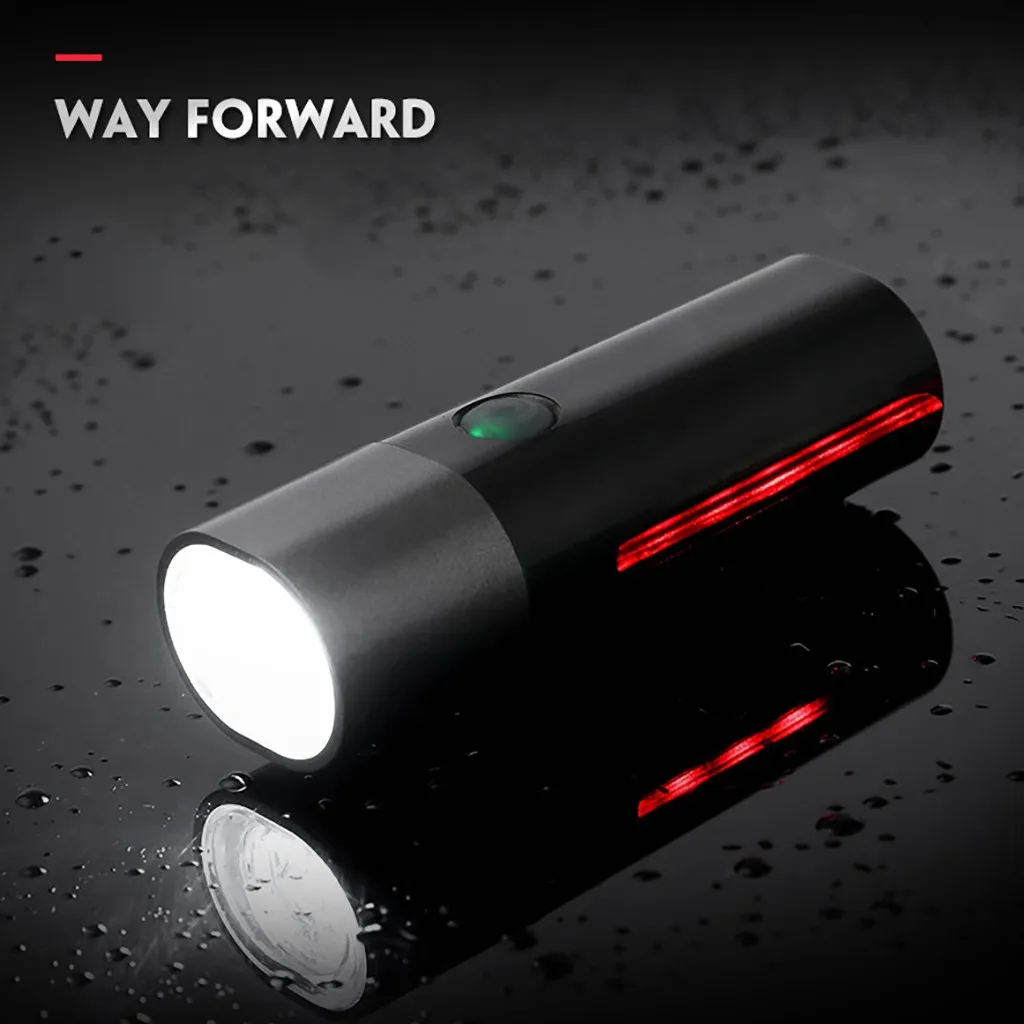 Perfect 2020 New Arrival Autumn Bicycle Light With Side  Women MenLight Warning USB Rechargeable LED Headlight Waterproof Drop Shipping 4