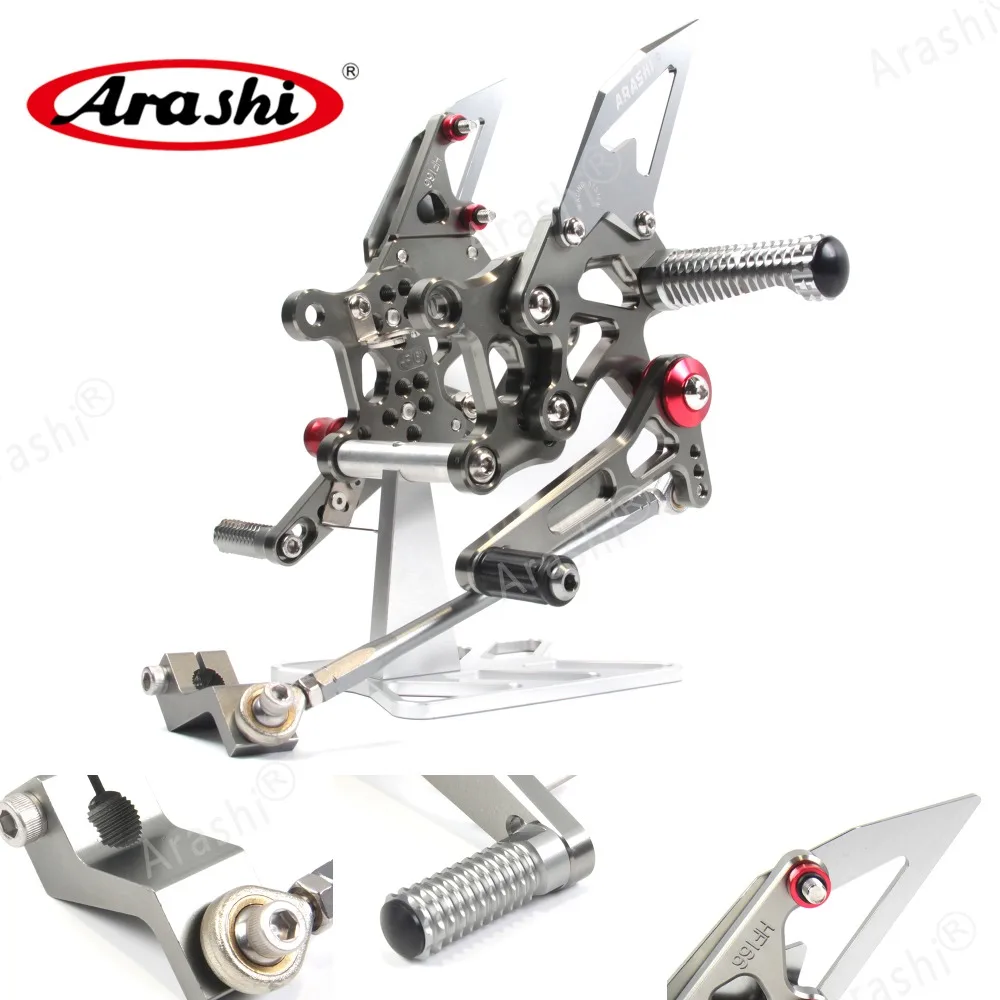 Араши для APRILIA RSV4 R/завод 2009-2012 ЧПУ Регулируемые подножки для ног Rider Rearset RSV 4R 2010 2011 09 10 11 12