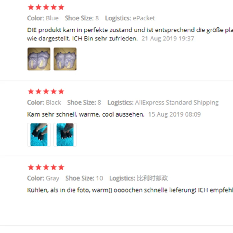 2020 плюшевые тапочки с когтями динозавра для мужчин женщин детей модные зимние