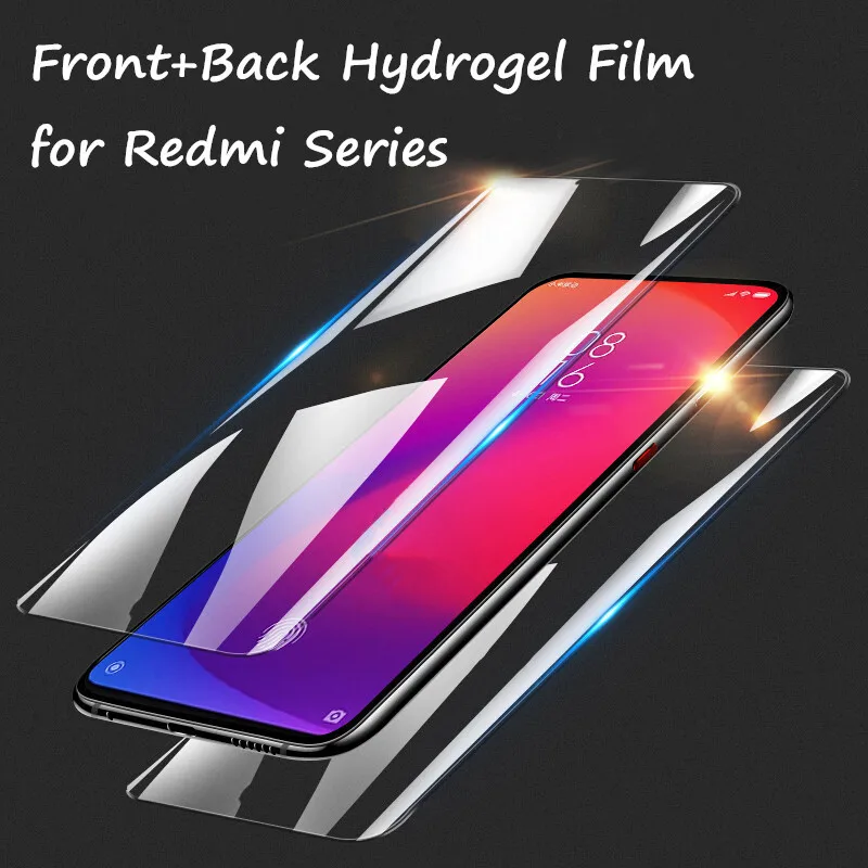 

20D Hydrogel Film For Redmi Note 7 7pro K20 Pro 6pro 5pro Screen Protector Front+Back Film for Xiaomi Mi8 8lite Mi8SE Mi9 se