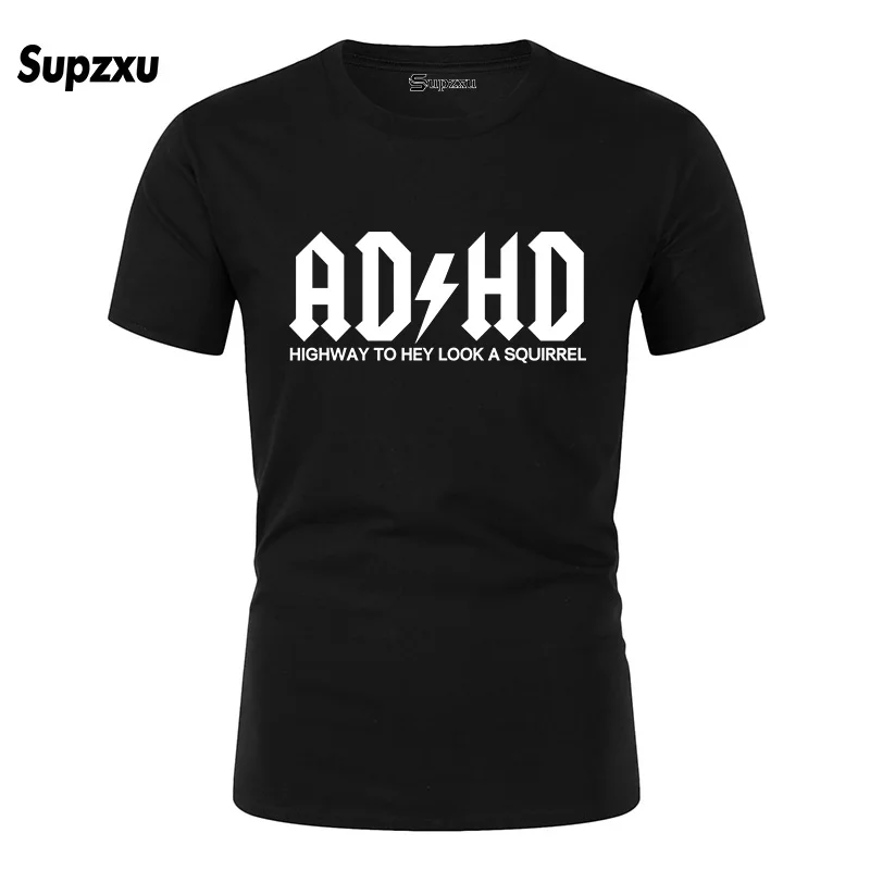 

Men's 100% Cotton T-shirt, New Men's Acdc Print Short Sleeve T-shirt, Casual Men's Hip Hop Punk Crew Tops, Men's T-shirt