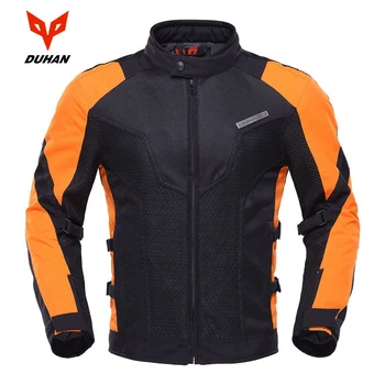 

DUHAN motorcycle jacket men equipment summer Breathable Motorbike Jacket Motocross Off-Road Jaqueta Cloth Racing Moto