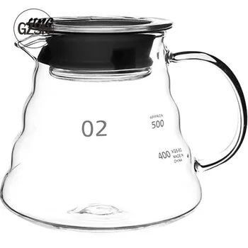 

Coffee Pot Heat-resistant Glass Drip Coffee Pot Ice Drop Filter V60 Cofee Cloud Pot Simple Hand-washed Hanging Ear Cold Kettle