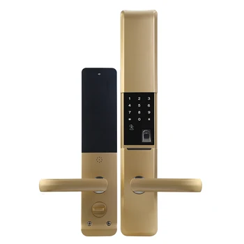 

Best Selling Smart Safety Card Password Electronic Biometric Fingerprint Digital Gate Door Lock