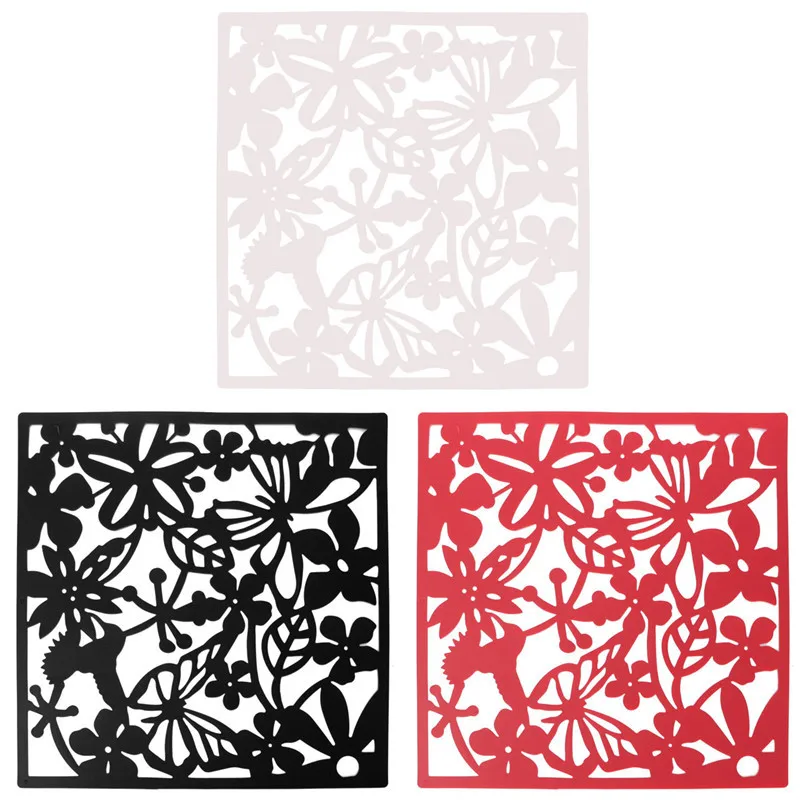 4 шт. Raumteiler Paravent Schmetterling Blumen Wandbehang Raumtrenner Vorhang Deko