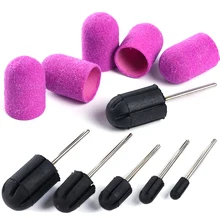 1 шт. ноготь маникюрный-разные размеры набор сверл УФ для полировки, очистки пилок для ногтей 150 шлифовальных полос блокирующие колпачки электрические инструменты для маникюра BE725