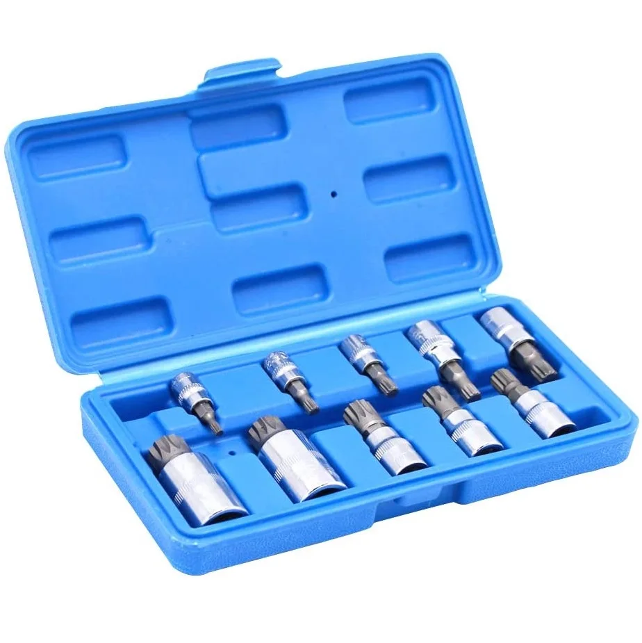 1/2" Drive Metric Female Spline Bit Socket Wrench 