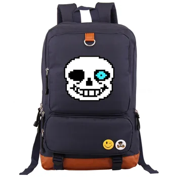 

Anime Backpack Undertale Boys Girls Students School Bag Daily Travel Backpacks Teenager Large Capacity Laptop Bookbag Mochila